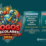 Jogos Escolares 2026...