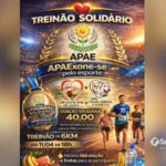 Treinão solidário mobiliza...